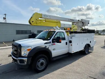Used 2016 TEREX HR37M Bucket (boom) trucks Florida US | Truck and Van Outlet #1509228
