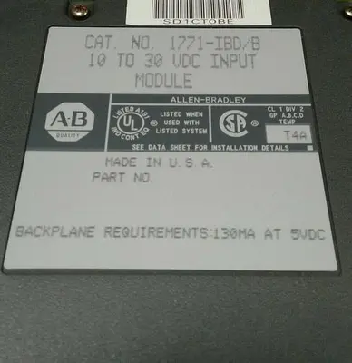 USED ALLEN-BRADLEY 1771-IBD/B