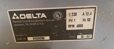 DELTA PLATINUM SERIES 36-941 UNISAW TABLE SAW
