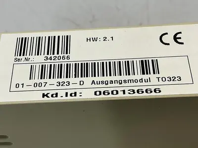 USED DEMAG 01-007-323-D TO323