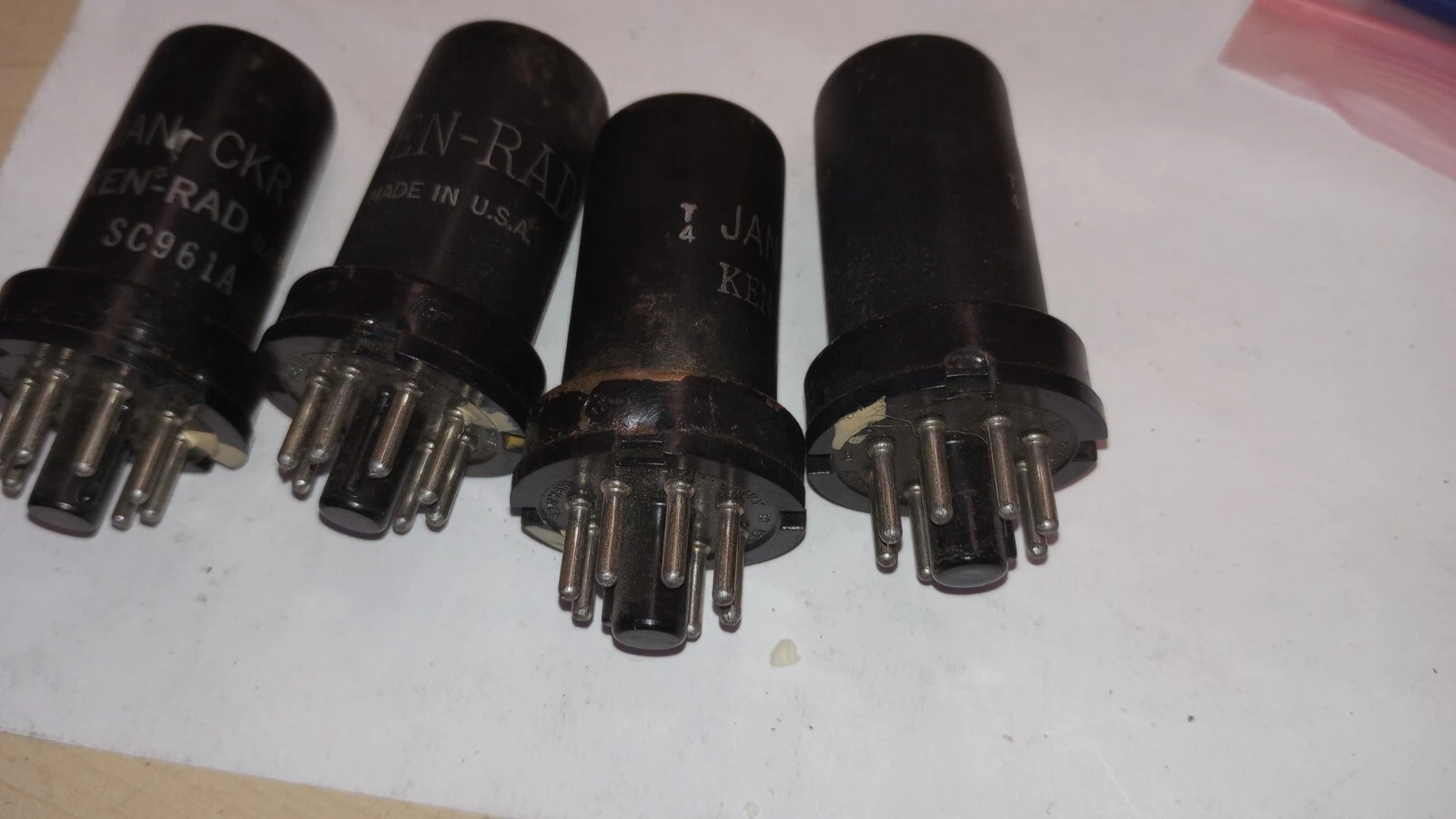 USED KEN-RAD JAN-CKR-12SR7 VT-133