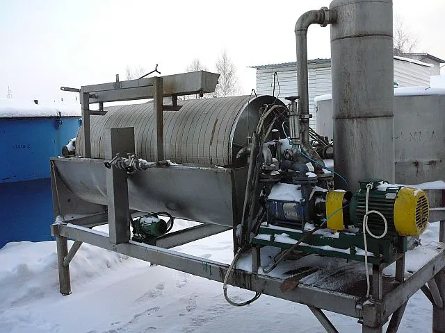 Used KRAUSS MAFFEI 900mm X 2100mm Rotary Vacuum Filters PL | Perry Equipment #121509