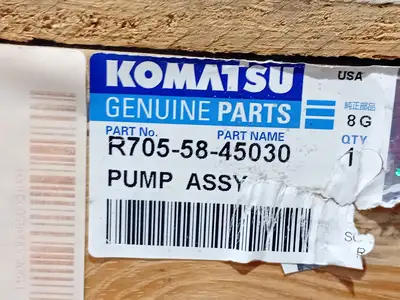 New | in-Stock KOMATSU R705-58-45030 Construction Equipment Parts British Columbia CA | Lenmark #1440456