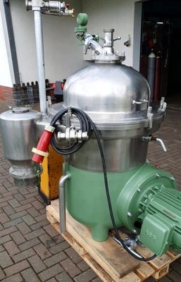 Westfalia SA 40-06-076 clarifier centrifuge, 316SS.