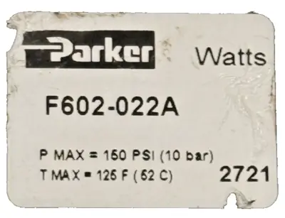 NEW PARKER F602-022A