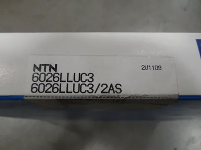 NTN 6026LLUC3/2AS Single Row Radial Ball Bearing New NIB
