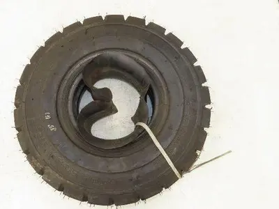Steller Powerlifter 6.9016.00.9 NHS Pneumatic Air Forklift Traction Tire Black