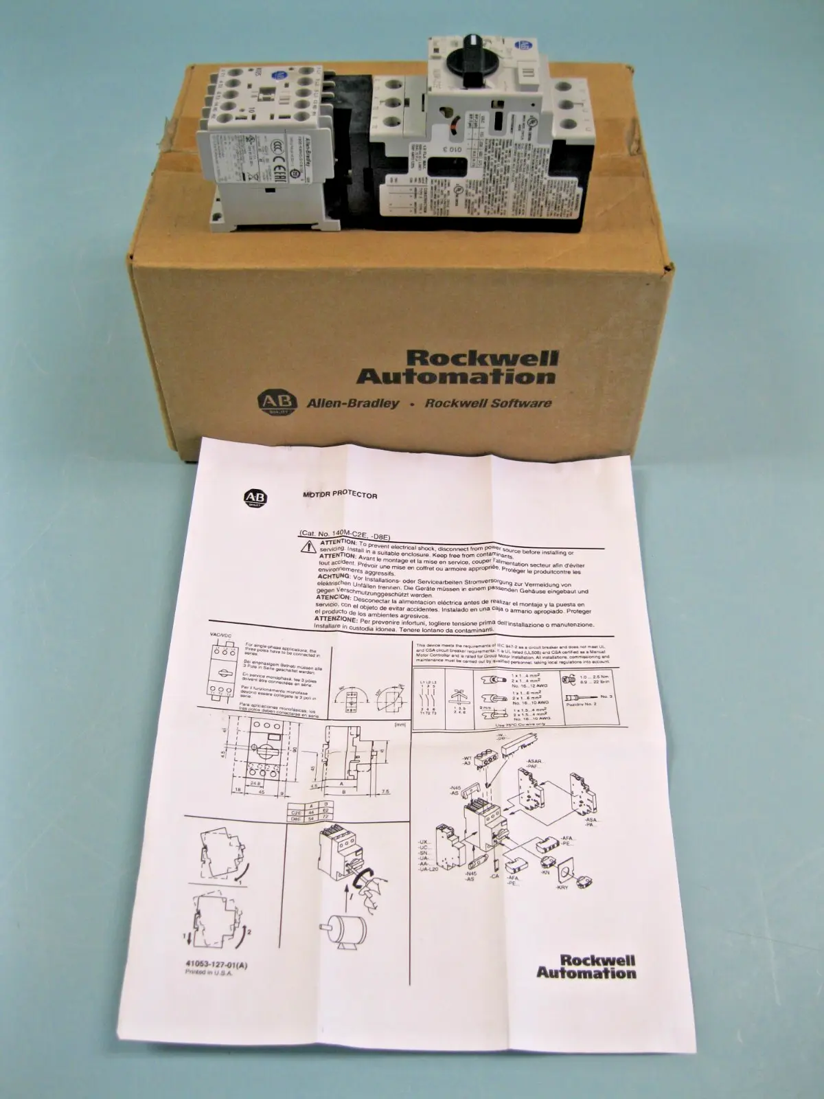 NEW Allen-Bradley 190E-KMNDJ2-CB10X