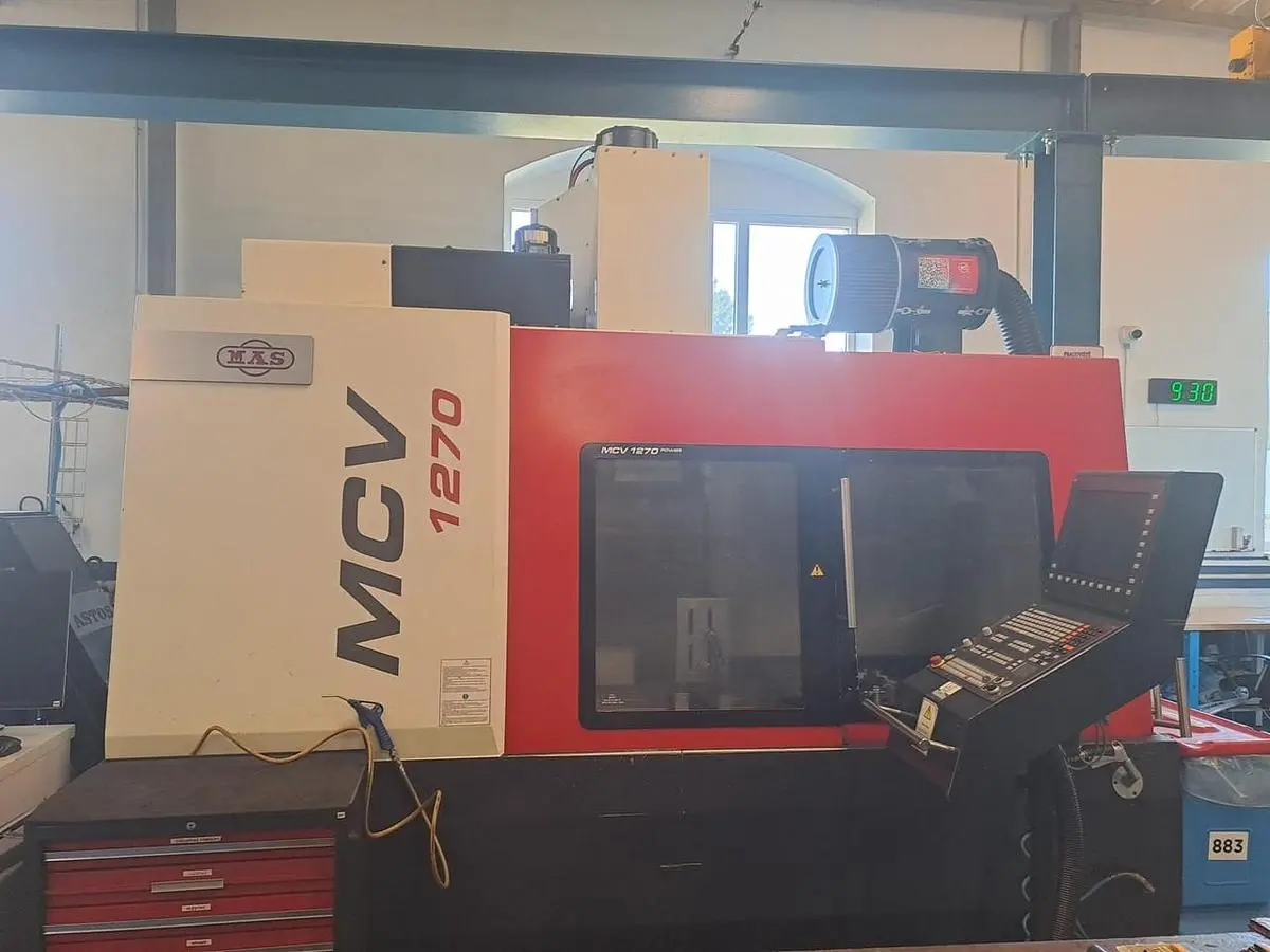 Used 2018 MAS MCV 1270 POWER Vertical Machining Centers CZ | Amaron s.r.o. #1339109