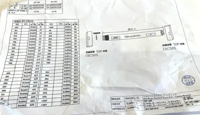 NEW FANUC GX P003011I31M SIGNAL CABLE GX 300 0I-MD
