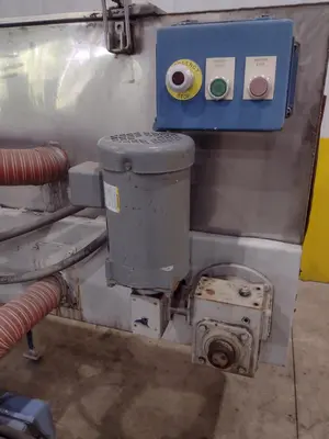 3 STAGE X 12" WIDE FLO-MATIC MODEL #C20-2-1BELT CONVEYOR STAINLESS STEEL HEATED PARTS WASHER: STOCK #17034