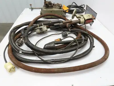 Arcair A-track Gouging Torch & Tractor 120V 1/4 Carbon Rods Vintage Welding