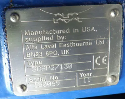 2011 ALFA LAVAL SCPP2/130 Pump, Gear | Perry Equipment (5)