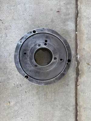 PHASE 2,  10 1/2" 3-Jaw Chuck 3 1/2" Hole Self Centering Jaws