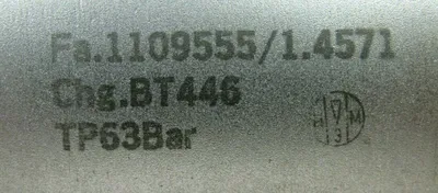 NEW HEINRICHS BGF-S50-321BUPO0-0-S21-0-H FLOW METER FA.1109555/1.4571 BT446 TP63