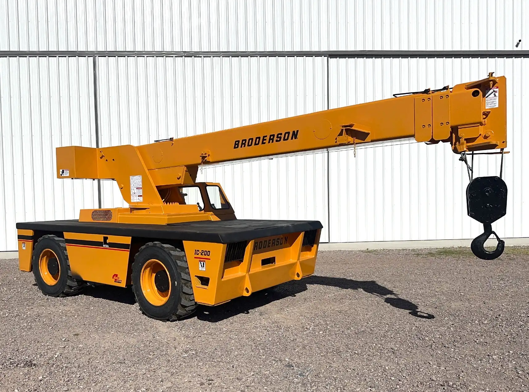 Used BRODERSON IC-200-2C Rough Terrain Cranes Texas US | FMI Trading #1390486