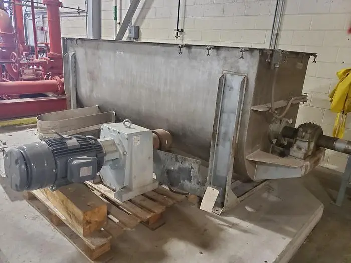 Mixer, Ribbon, Day Mixing, 120 CF, Stainless Steel #5991323