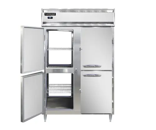 Continental DL2W-SS-PT-HD Full Height Insulated Heated Cabinet W/ (30) Pan Capacity, 208-230v/1ph