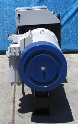 CompAir 50 HP Rotary Vane Air Compressor Baldor Electric Motor  215 CFM 460V 3Ph