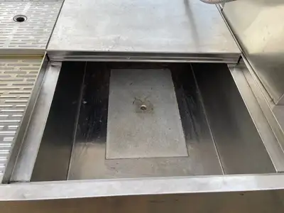 Used Krowne Used Krowne Custom Stainless Cocktail/Drink Station with Sink, Ice Bin and 2 Soda Guns - SS279 Bar Equipment Illinois US | Falcon Restaurant Supply #1375771