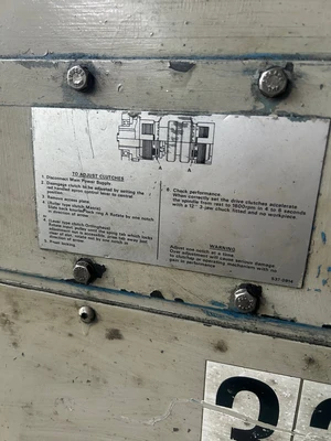 Clausing Colchester 17″ x 80″ Manual Engine Lathe