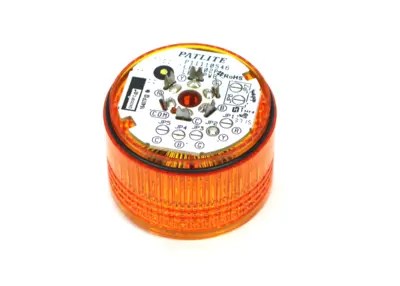Patlite LE-302P Amber LED Light Tower Lens, 12V