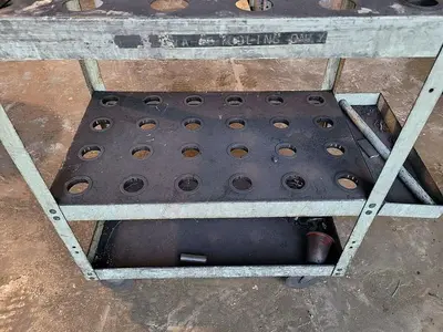 48 Slot Cat 40 Taper Tool Holder Cart
