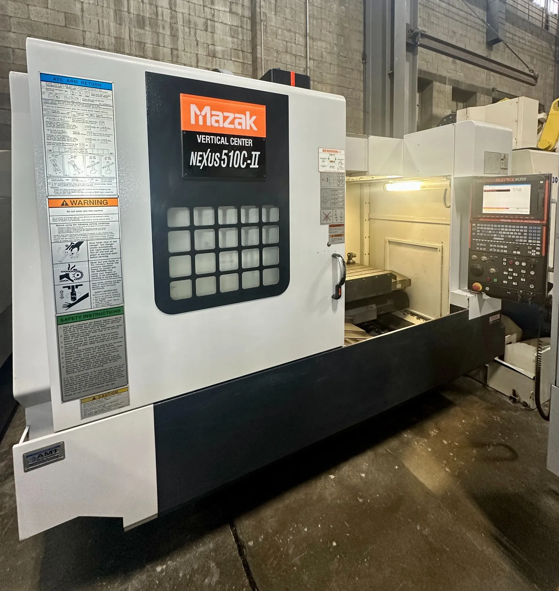 Used 2008 MAZAK NEXUS VCN-510C Vertical Machining Centers Ohio US | Great American Equipment Company #1494767