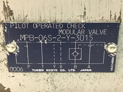 USED YUKEN MPB-06S-2-Y-3015