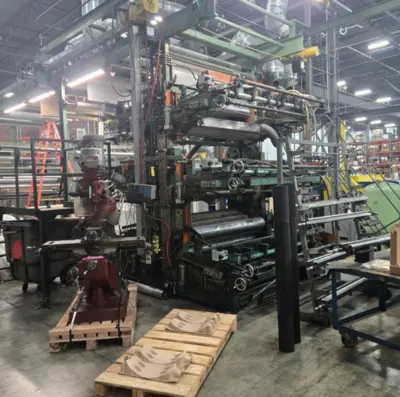 68" WOLVERINE 6 COLOR STACK PRESS
