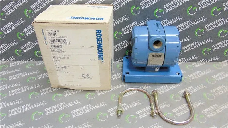 Rosemount 444RL1U1A2NA Temperature Transmitter 0 to 75 Deg C Used