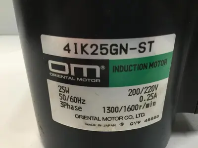 Used ORIENTAL MOTOR 4IK25GN-ST Motors (misc) Michigan US | Ideal Machinery #1311403