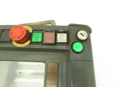 Idec HG2R-SS62BH-MK1260 Robot Teach Pendant Display Unit With E-Stop & Cord