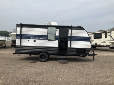 Used 2024 FOREST RIVER WOLF DEN Campers, Caravans, Motorhomes Michigan US | Miedema Asset Management Group #1342293