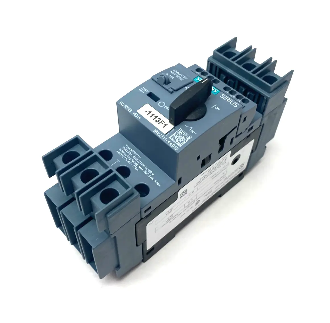 USED SIEMENS SIRIUS MOTOR STARTER CIRCUIT BREAKER FRAME SIZE S00