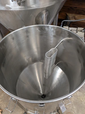 USED 1-bbl custom-built fermenter 2014