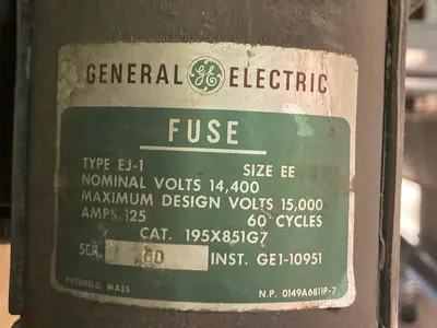 Used ELECTRIC 195X851G7 Miscellaneous Equipment (Electrical & Power) | Surplus Asset Holdings #1201661