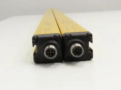 IFM OYA1510-90-4-12-P-1 Safety Light Curtain Transmitter Receiver Set 150mm
