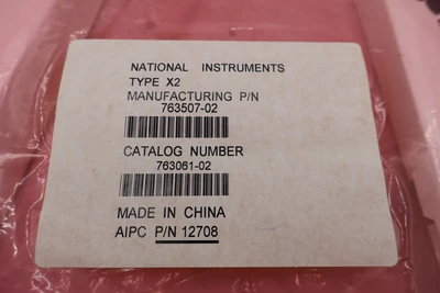 New | in-Stock NATIONAL INSTRUMENTS 763507-02 Meters - Misc Connecticut US | BG Industrial Surplus #472472