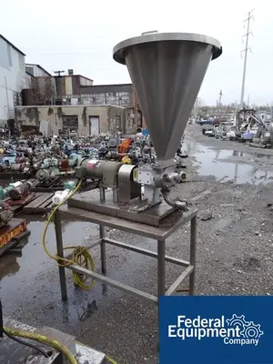 USED Waukesha 1.5" Waukesha Rotary Lobe Pump, Model 34, S/S