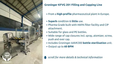 USED GRONINGER KFVG-201