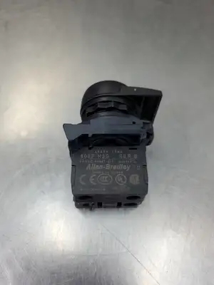 USED Allen-Bradley 800F-N3G/800F-X10 LED Green Pushbutton Switch