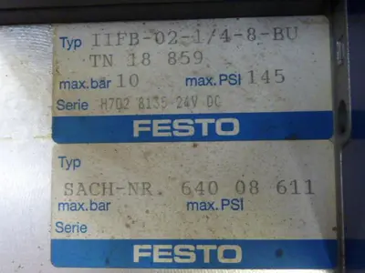 USED FESTO IFB8-02