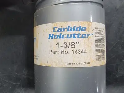 NEW CARBIDE HOLCUTTER 14344