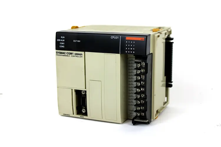 Used OMRON CQM1-CPU21 Programmable Logic Controllers | Industrial Parts R Us Inc. #359027