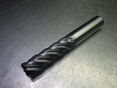 Monster 3/4" 5 Flute Carbide CR LG Endmill 3/4" Shank .12" R 295-030754B (LOC585)