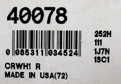 NEW SKF 40078 OIL SEAL