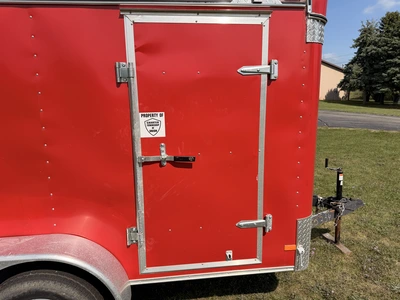 Used 1999 HAULMARK GC612BT  6' X 12' Box Trailers Michigan US | Miedema Asset Management Group #1437121