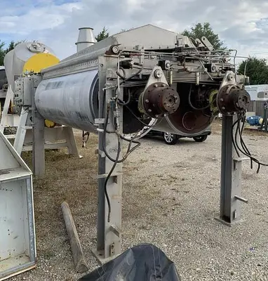 Dryer, Drum, Double, 42" x 120", Chrome, Buffalo Technologies, 160 PSI #D745511
