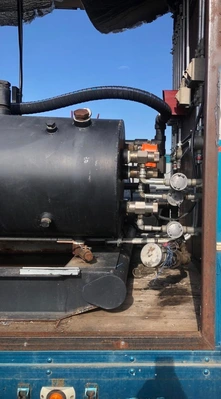 Alfa-Laval OFSX 610 crude oil dehydrator mobile system.